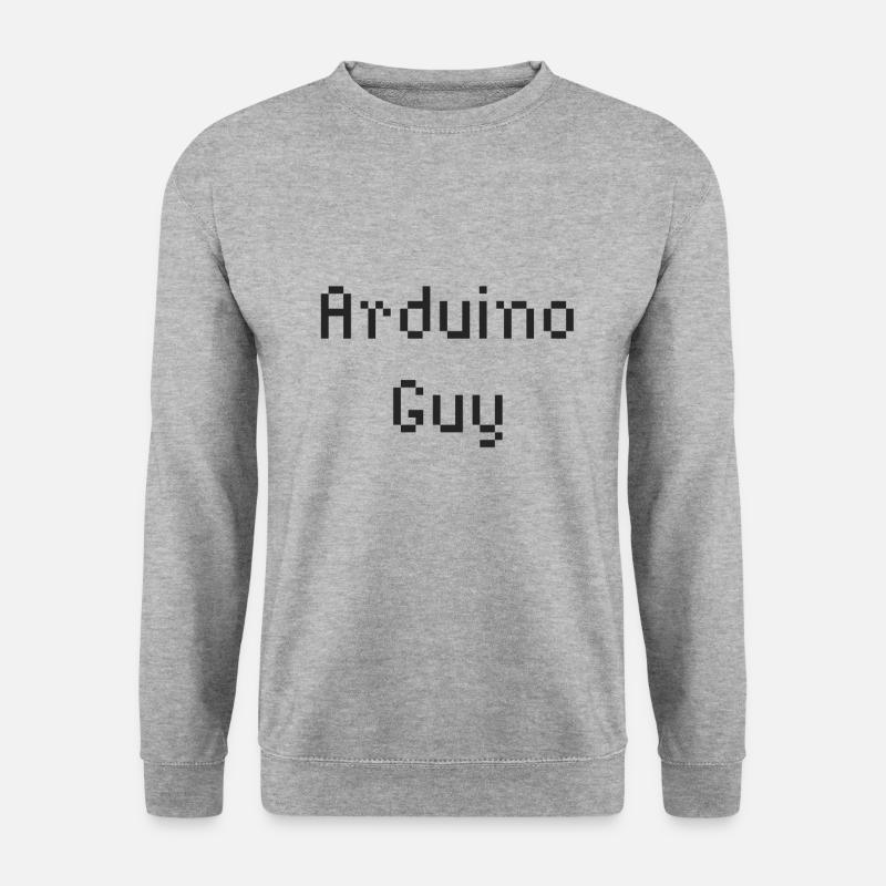 Arduino Guy - Unisex Pullover - Weißgrau meliert