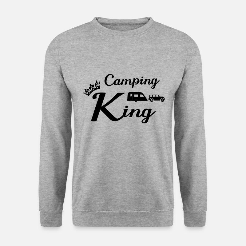 camping - Unisex Sweatshirt - salt & pepper