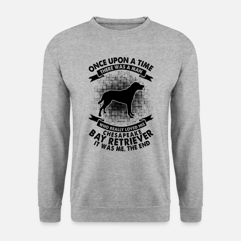 Once - Chesapeake Retriever - Unisex Sweatshirt - salt & pepper