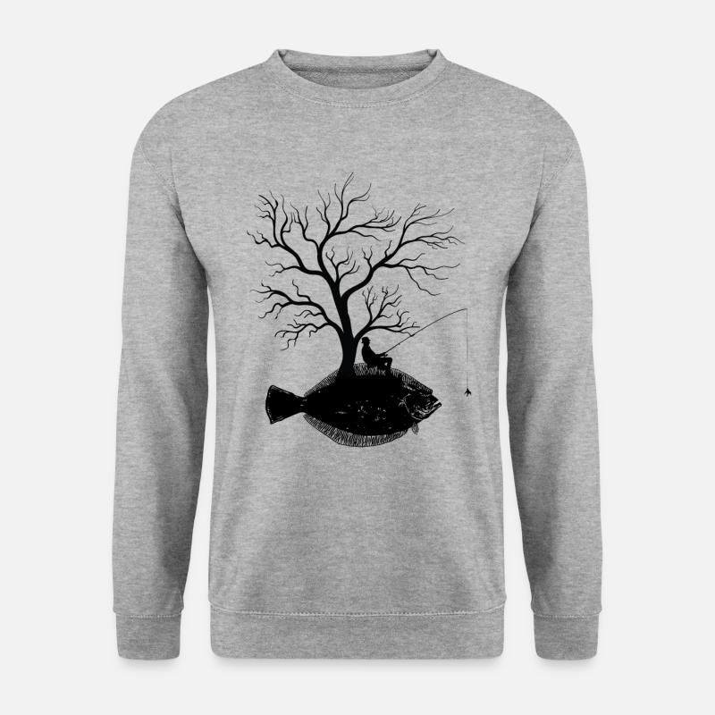Graphic Tree - Fish Flow - Unisex Sweatshirt - salt & pepper