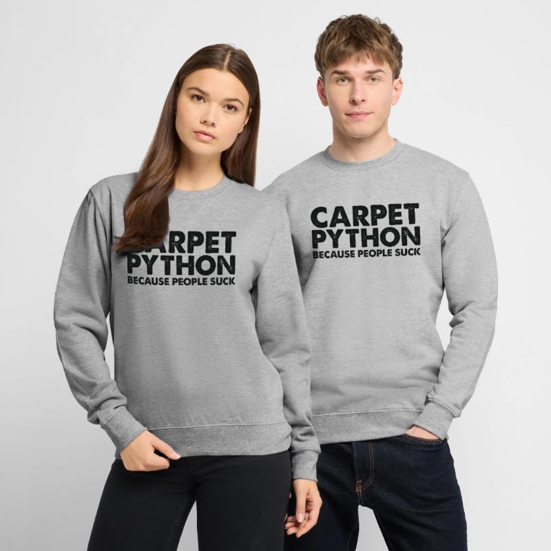 People suck carpet python snake Unisex Sweatshirt