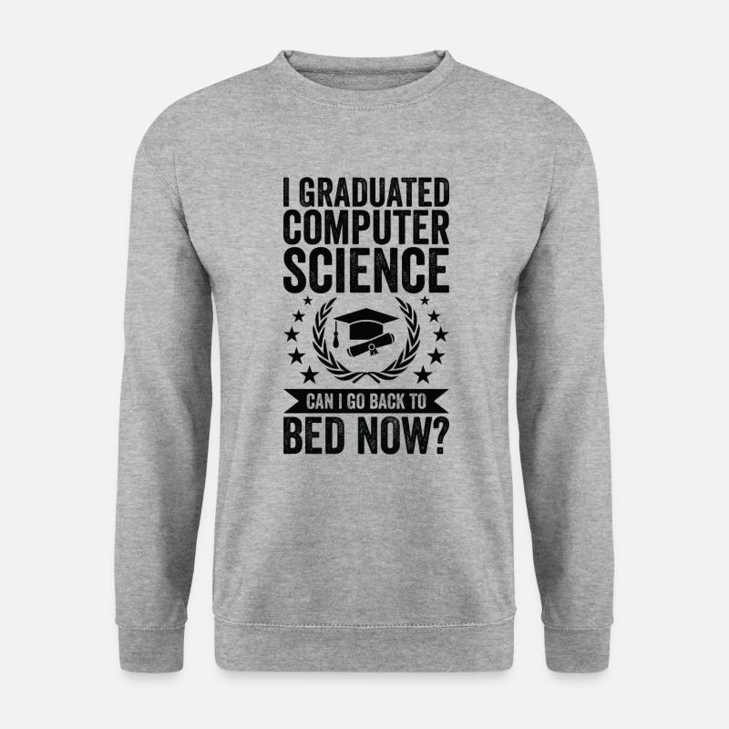 I studied computer science - Unisex Sweatshirt - salt & pepper