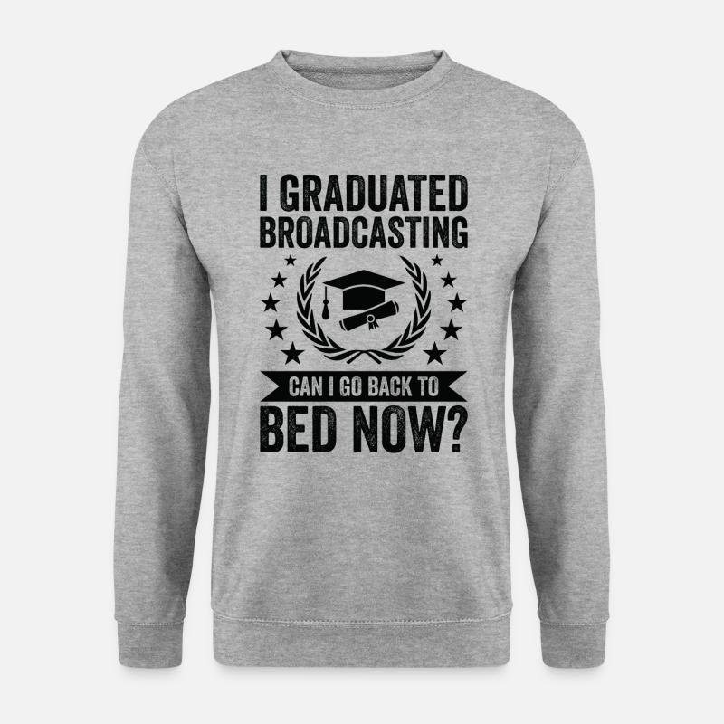 I have finished broadcasting - Unisex Sweatshirt - salt & pepper