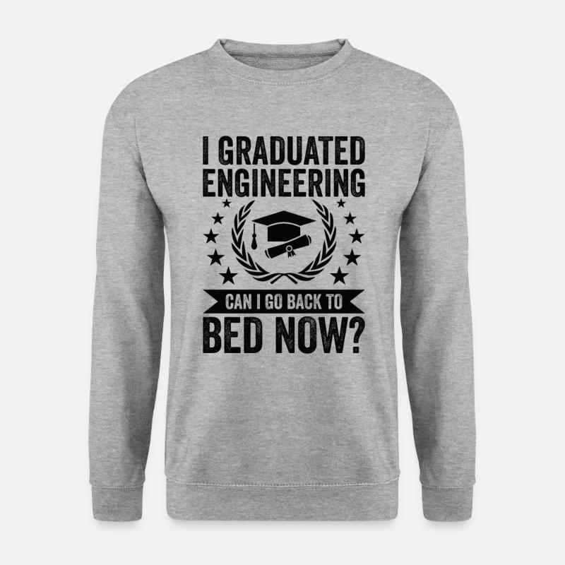 I have completed engineering - Unisex Sweatshirt - salt & pepper