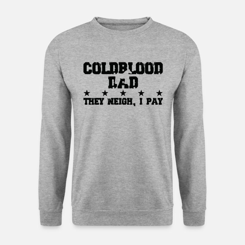 Horse's father - Coldblut - Unisex Sweatshirt - salt & pepper