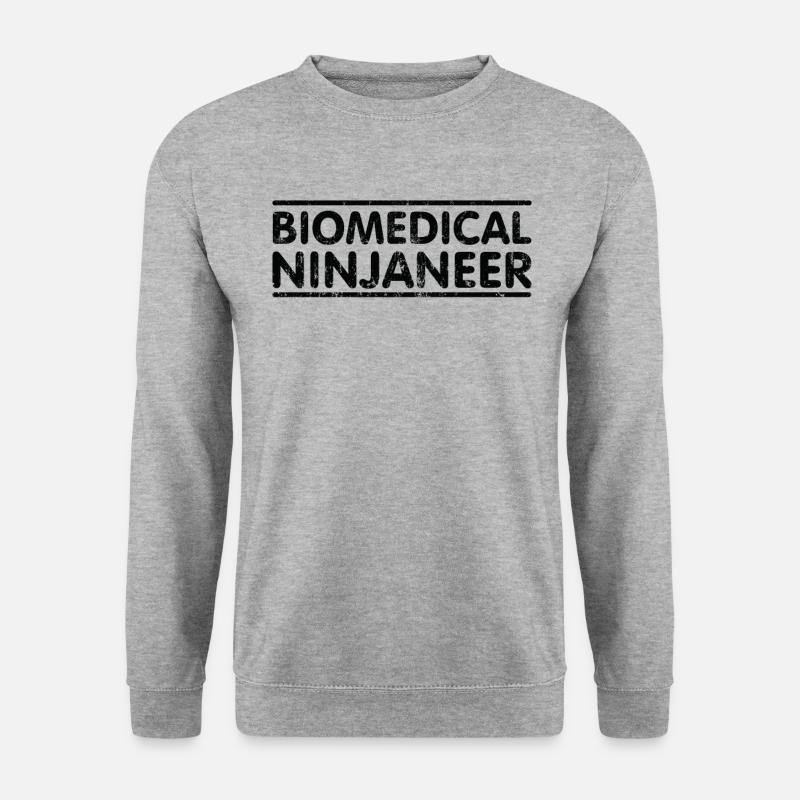Ninjaneer - Biomedical Engineer - Unisex Sweatshirt - salt & pepper