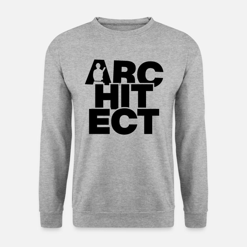 Architectural profession - Architect - Unisex Sweatshirt - salt & pepper