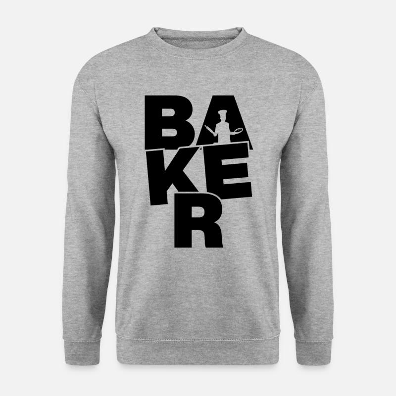 Baking Job Work - Baker - Unisex Sweatshirt - salt & pepper