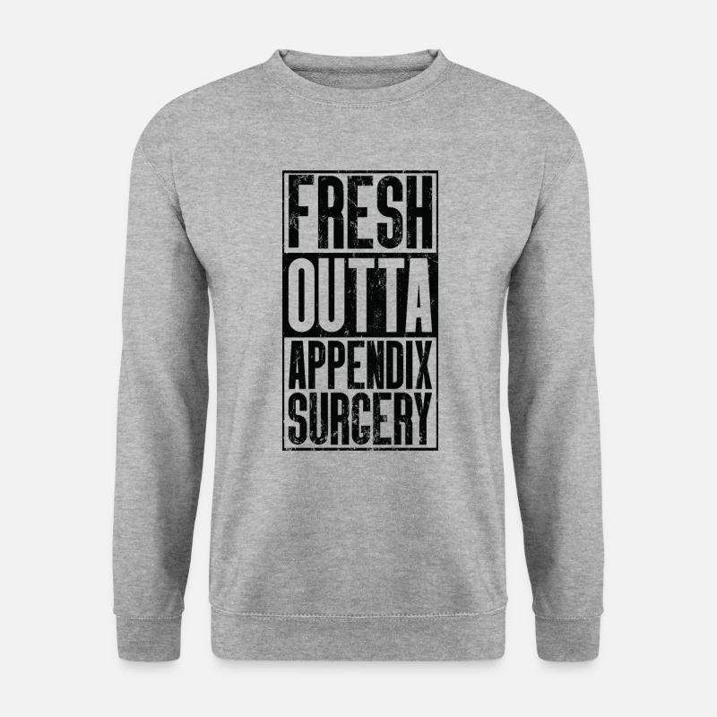 Fresh Outta Operation - Appendix - Unisex Sweatshirt - salt & pepper