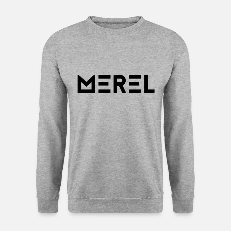 First name Merel - Unisex Sweatshirt - salt & pepper