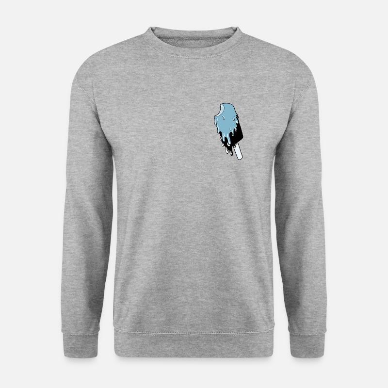 Ice on a stick - Unisex Sweatshirt - salt & pepper