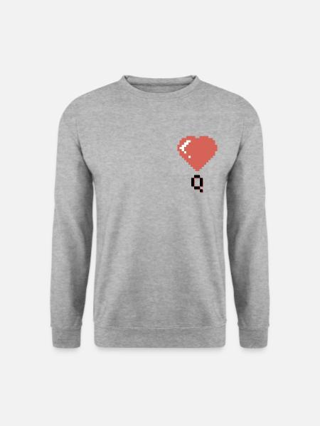Heart queen - Unisex Sweatshirt - salt & pepper