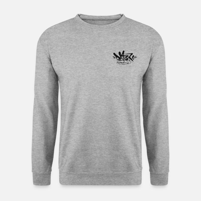 Darok's Graffiti Tag - Unisex Sweatshirt - salt & pepper