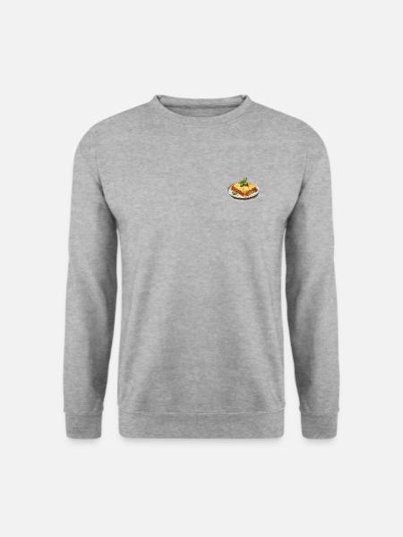 Lasangie! - Unisex Pullover - Weißgrau meliert