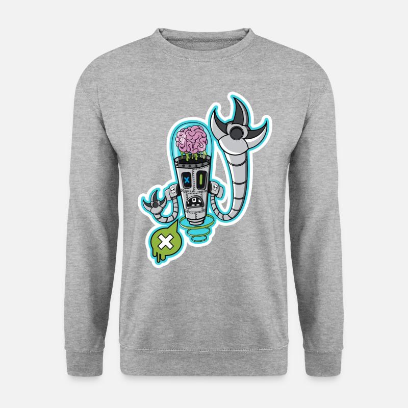 Brain Machine - Unisex Sweatshirt - salt & pepper