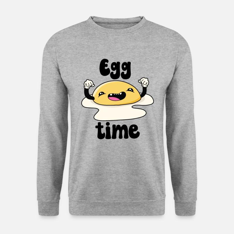 Egg Time - Unisex Sweatshirt - salt & pepper