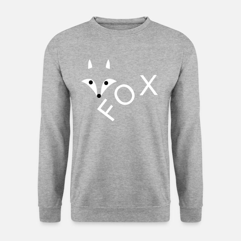 Fox 1- Fox - Unisex Sweatshirt - salt & pepper