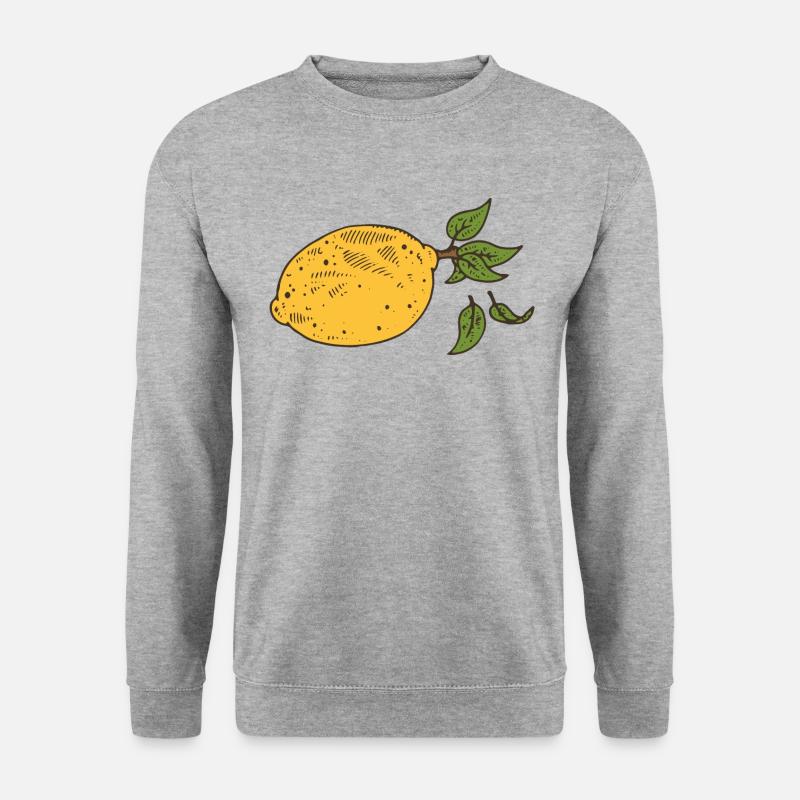 Lemon Lemon Tree Fruit lemon - Unisex Sweatshirt - salt & pepper