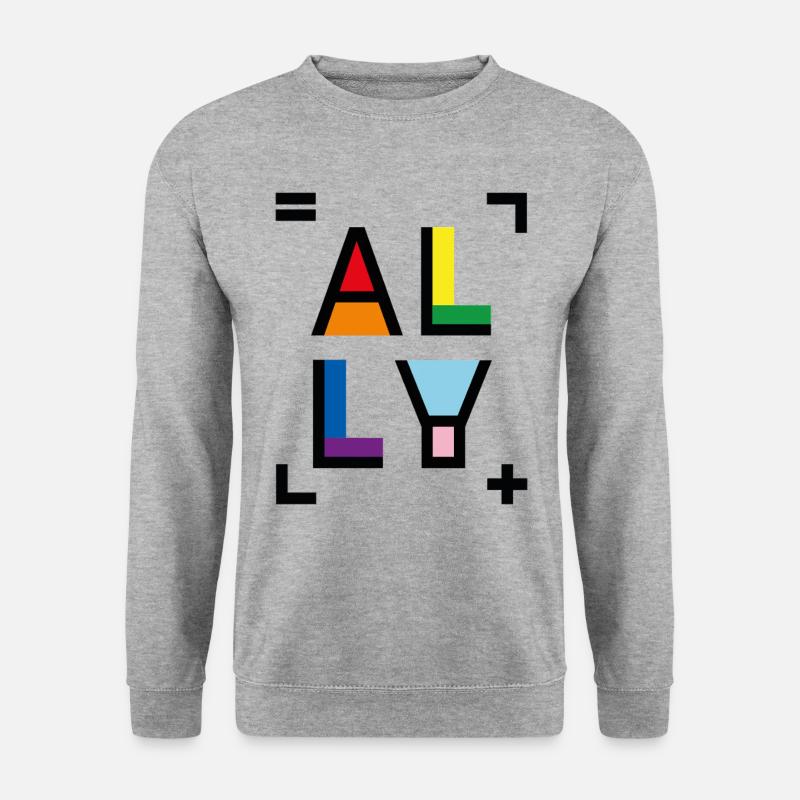 Ally - Unisex Sweatshirt - salt & pepper