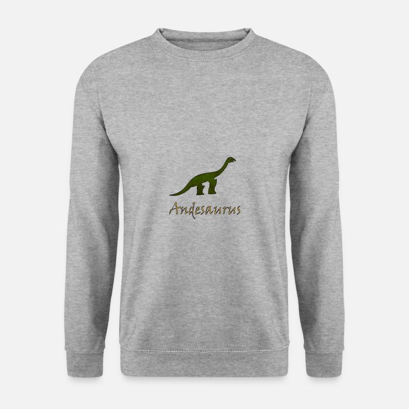 Andesaurus - Unisex Sweatshirt - salt & pepper