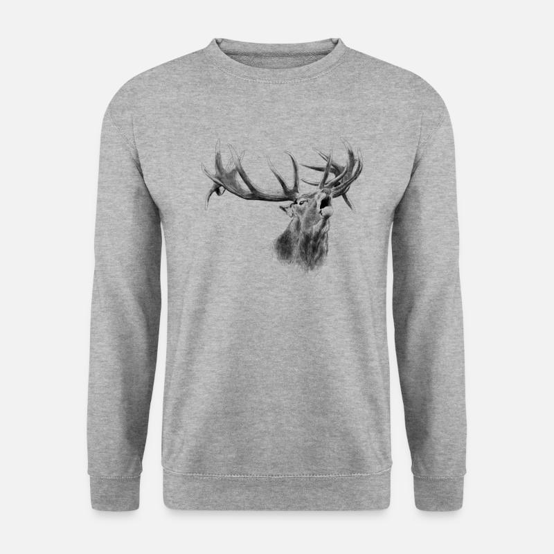 Deer - Unisex Sweatshirt - salt & pepper