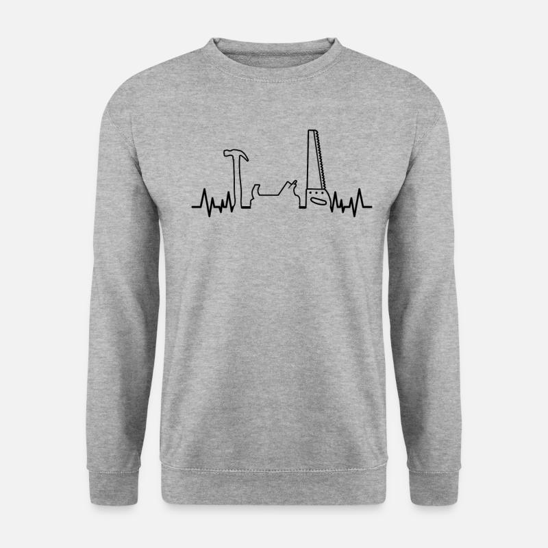 Woodworking Tools Carpenter - Unisex Sweatshirt - salt & pepper