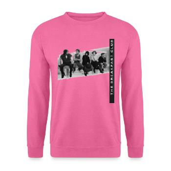 The Breakfast Club Characters In Black And White - Unisex Sweatshirt - pink - Front