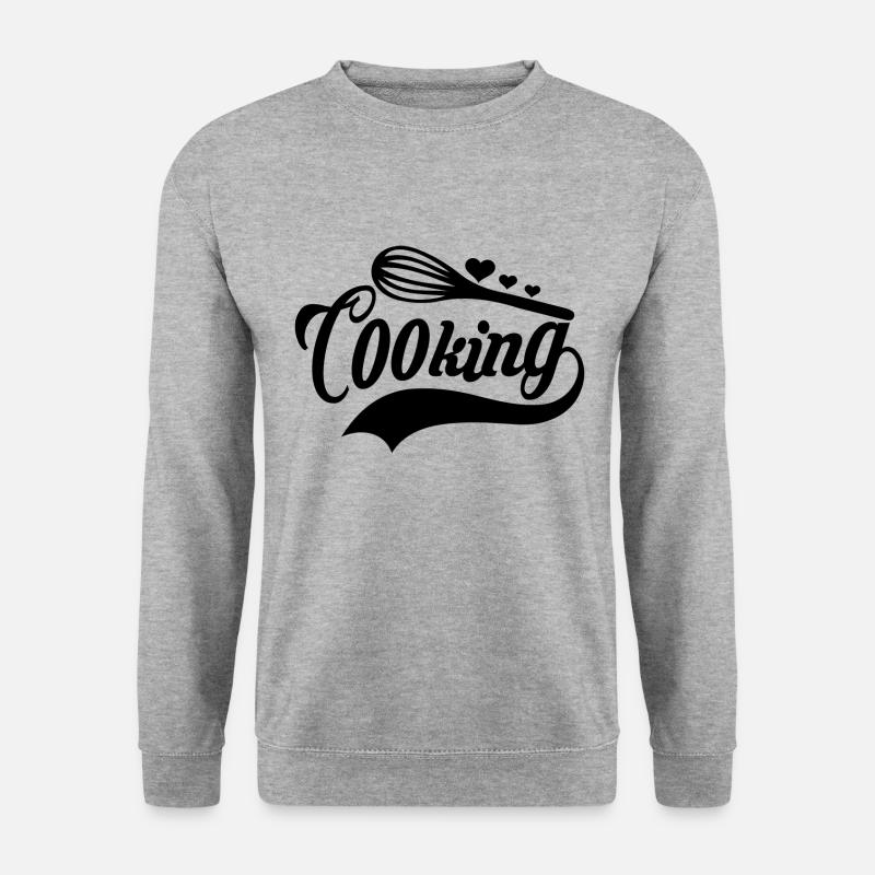Cuisson Kochen - Sweat-shirt Unisexe - gris chiné