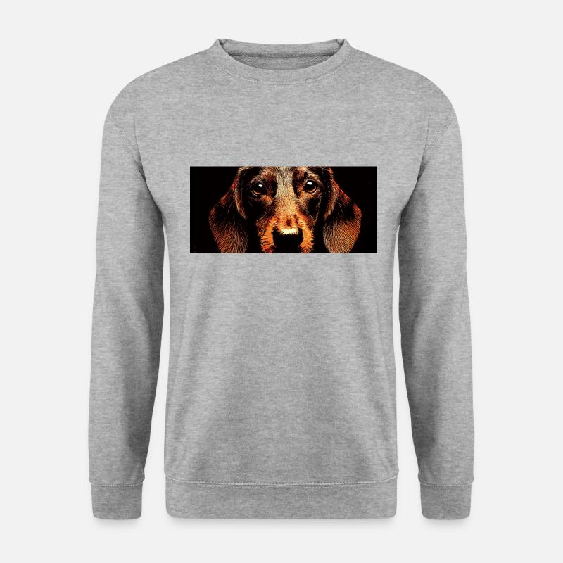Dachshund Wirehaired - Unisex Sweatshirt - salt & pepper