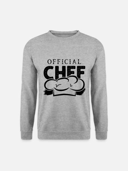 chef chef chef cook cooking - Unisex Sweatshirt - salt & pepper