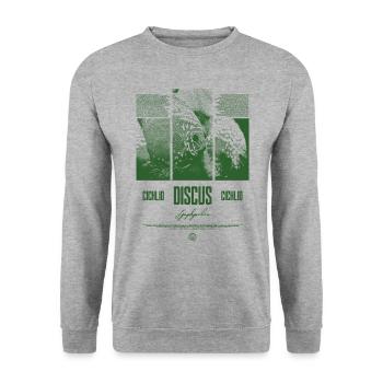 Discus Cichlidé Aquarium Fish Keeper - Sweat-shirt Unisexe - gris chiné - Devant - Alina (178cm) & Michal (187cm)