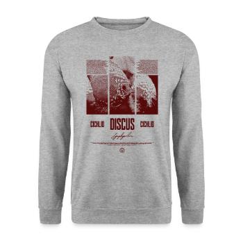 Discus Cichlidé Aquarium Fish Keeper - Sweat-shirt Unisexe - gris chiné - Devant - Alina (178cm) & Michal (187cm)