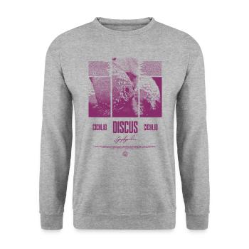 Discus Cichlidé Aquarium Fish Keeper - Sweat-shirt Unisexe - gris chiné - Devant - Alina (178cm) & Michal (187cm)
