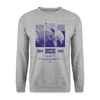Discus Cichlidé Aquarium Fish Keeper - Sweat-shirt Unisexe - gris chiné - Devant - Alina (178cm) & Michal (187cm)