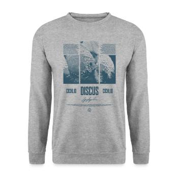 Discus Cichlidé Aquarium Fish Keeper - Sweat-shirt Unisexe - gris chiné - Devant - Alina (178cm) & Michal (187cm)