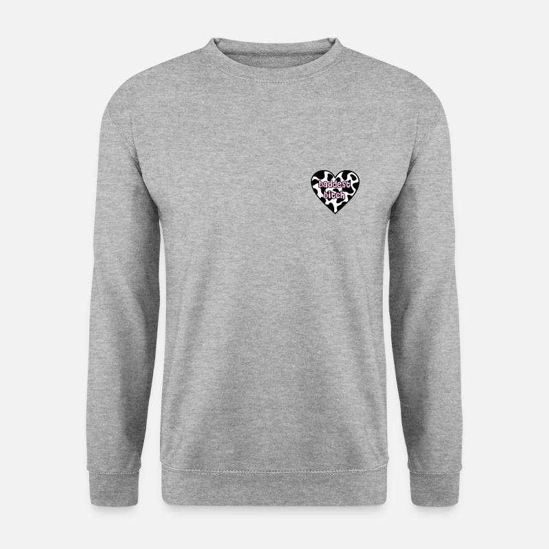 45683CCE 92AA 4291 9014 89C48EA83C85 - Unisex Pullover - Weißgrau meliert