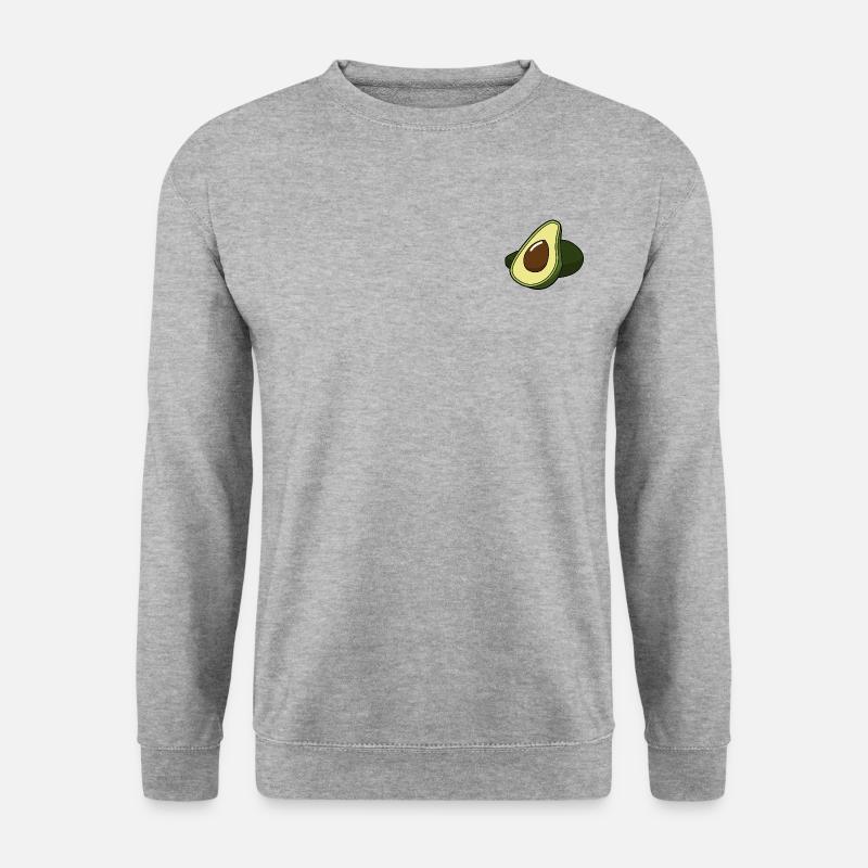 Advocado - Unisex Pullover - Weißgrau meliert