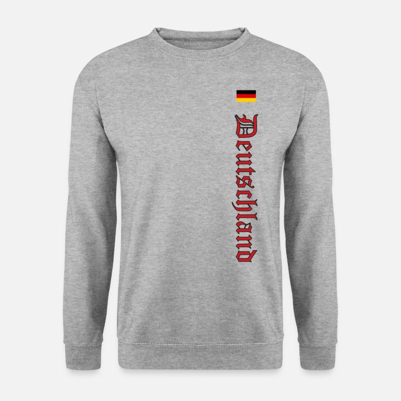 Germany with Old German Script - Unisex Sweatshirt - salt & pepper