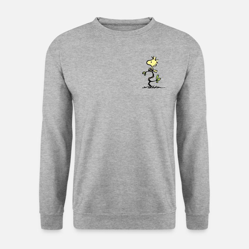 Peanuts Woodstock On Tree - Unisex Sweatshirt - salt & pepper