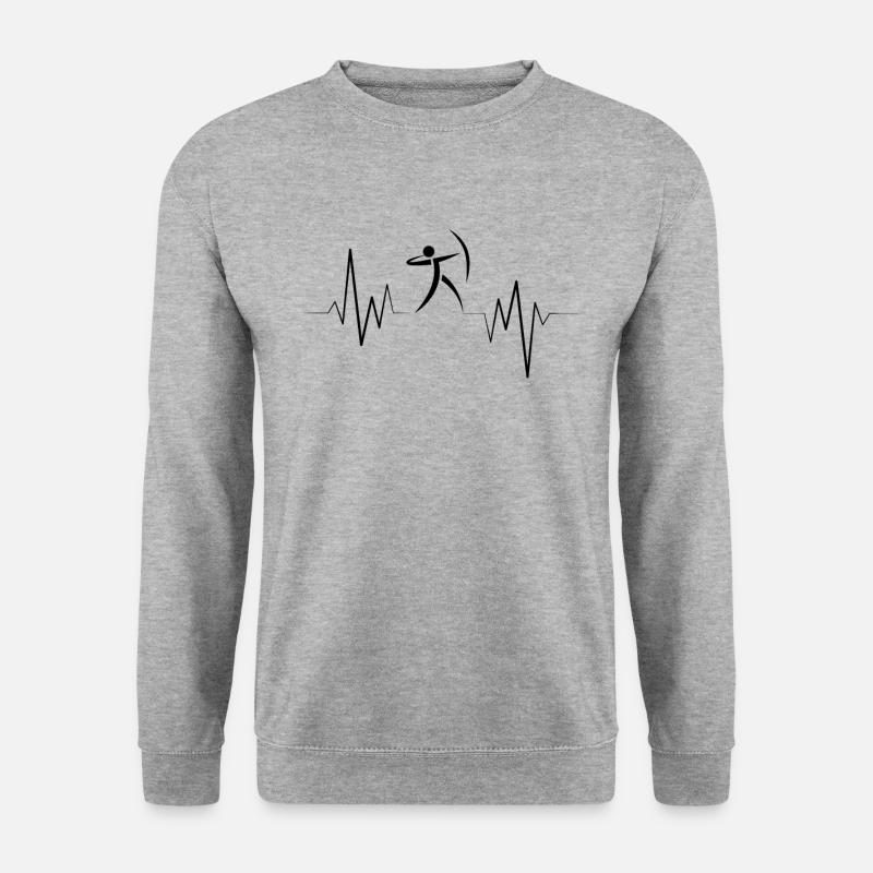 Cible arc et flèche - Sweat-shirt Unisexe - gris chiné