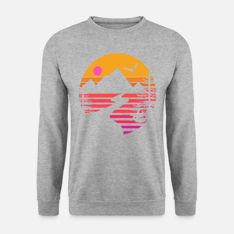 Berge River - Unisex Sweatshirt - salt & pepper