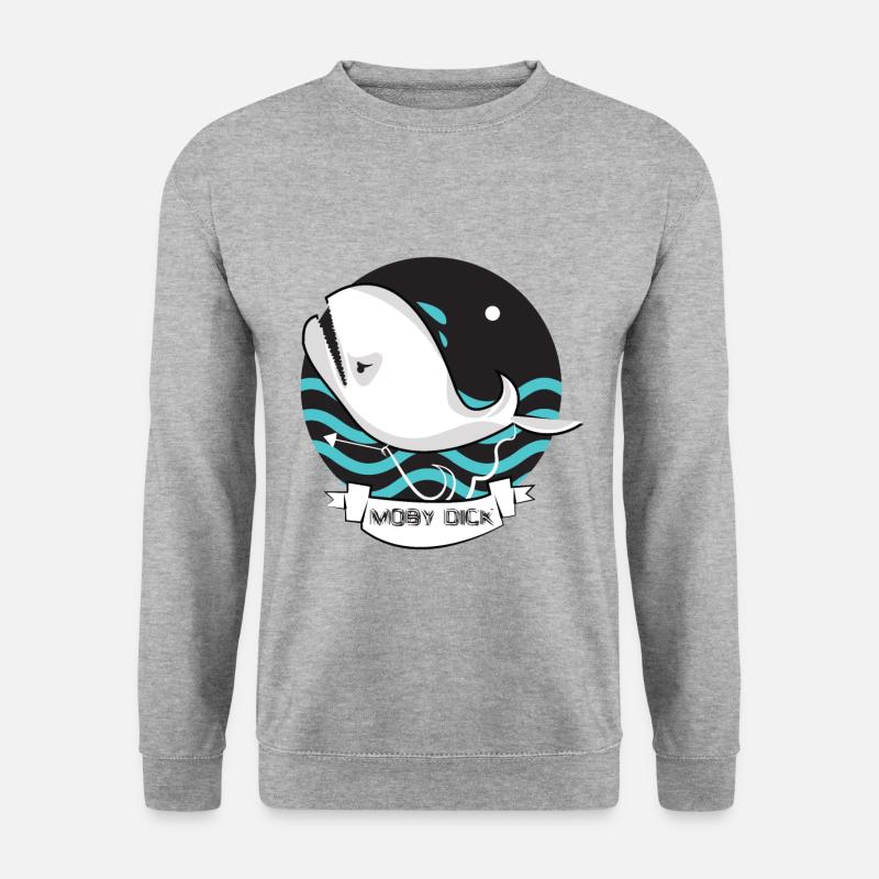 Moby Dick - Unisex Sweatshirt - salt & pepper