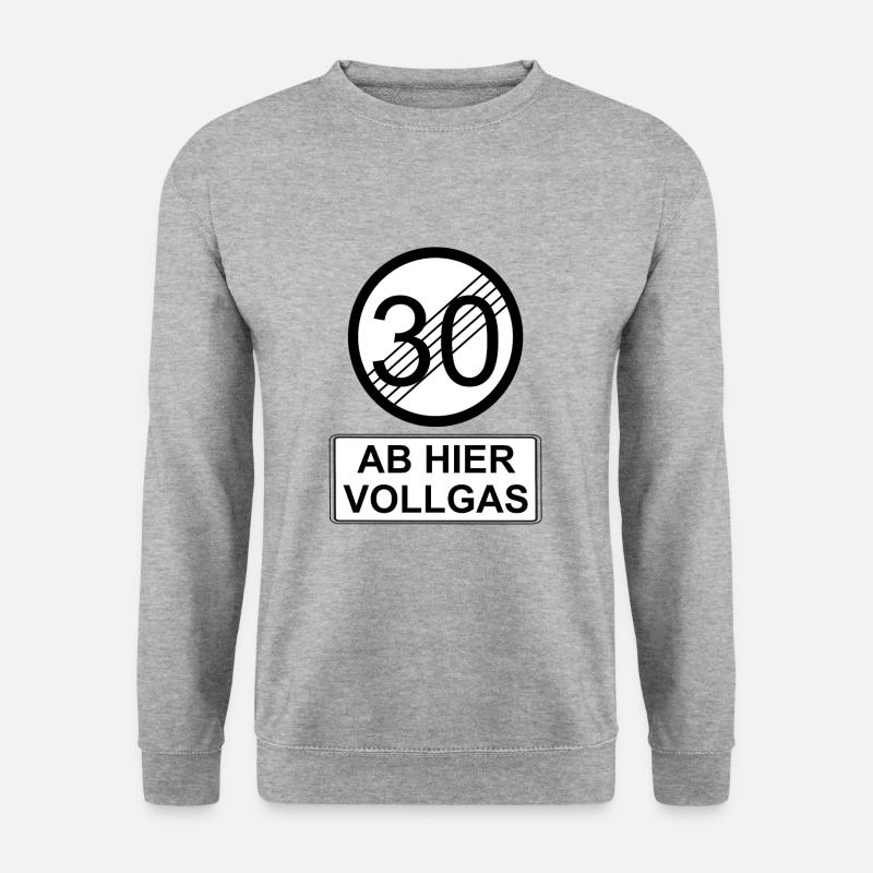 30th 30th birthday 30th - Unisex Sweatshirt - salt & pepper