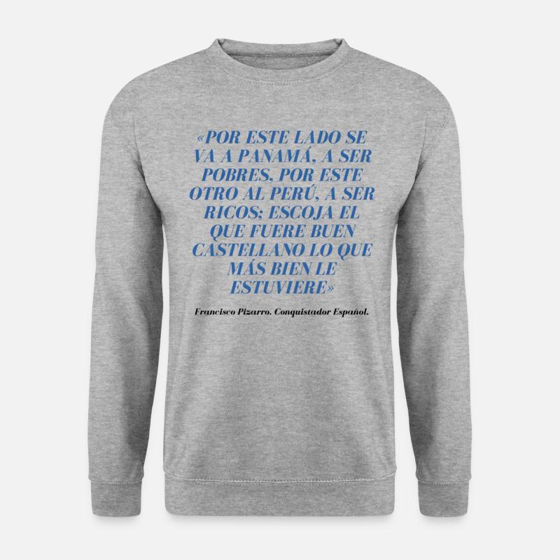 Die 13 des Ruhms - Unisex Pullover - Weißgrau meliert