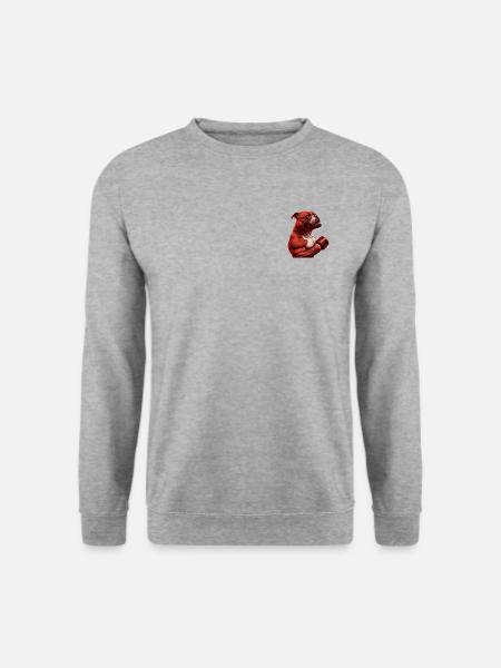 Muscledog - Unisex Sweatshirt - salt & pepper