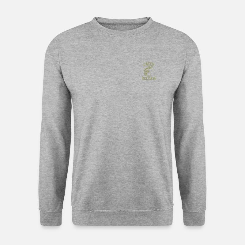 Catch and Release - Unisex Sweatshirt - salt & pepper
