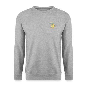 always summer retired - Unisex Sweatshirt - salt & pepper - Front - Alina (178cm) & Michal (187cm)