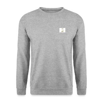 Neue ovo outtfiters - Unisex Pullover - Weißgrau meliert - Vorne - Alina (178cm) & Michal (187cm)