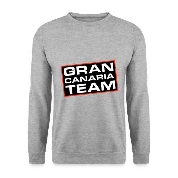 Gran Canaria Team - Unisex Sweatshirt - salt & pepper - Front - Alina (178cm) & Michal (187cm)