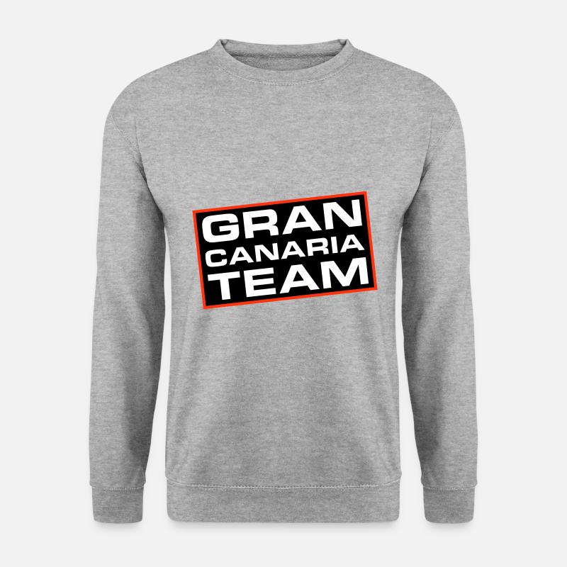 L’équipe de Gran Canaria - Sweat-shirt Unisexe - gris chiné
